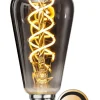E27 Navigation Dimbar Decoled Spiral Smoke 2W 2100K 45lm LED-Lampa