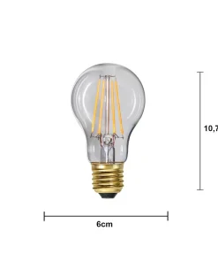 E27 Normal Dimbar 7,5W 2100K 700lm Soft Glow LED-Lampa