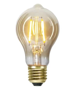 E27 Normal Plain Amber 0.75W 2000K 80lm LED-Lampa