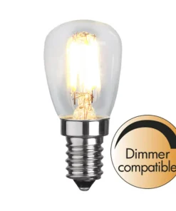 E14 Päron Dimbar 2.8W 2700K 250lm Klar LED-Lampa