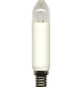 E14 Reservlampa 2-pack 16V 10,7cm Klar/Vit