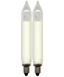 E10 Reservlampa Skaftlampa 2-Pack 23V Klar