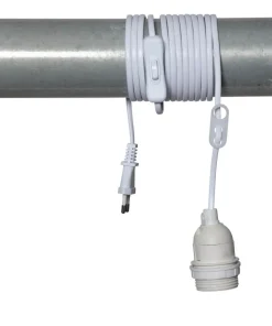 E27 Sladdställ Basic 3,5m Vit