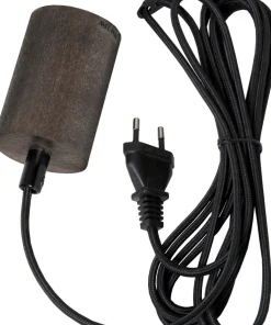 E27 SLIM Sladdställ 3,5m Svart