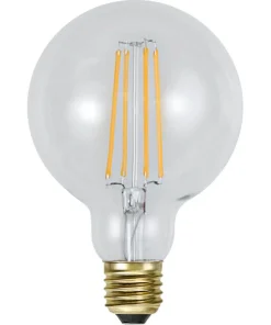 E27 SoftGlow Dimbar Glob95 3.6W 2100K 320lm LED-Lampa