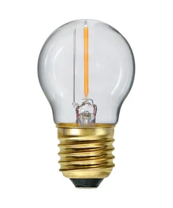 E27 SoftGlow Klot 0.8W 2100K 70lm LED-Lampa