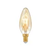 E14 3-Stegs Dimbar Kronljus 3/2,2/0,8W 150lm 1800K Amber