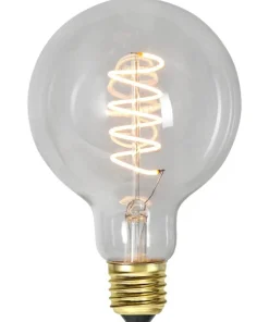 E27 3-stegs Dimmfunktion Glob95 4W 2100K 270lm LED-Lampa