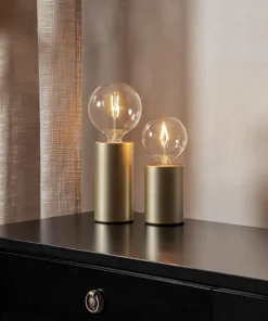 E27 TINY Lampfot 10cm Guld