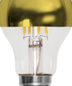 E27 Toppförseglad Guld Normal 4,8W 2700K 400lm LED-Lampa