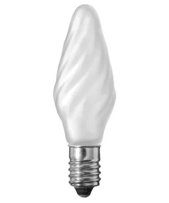 E10 Topplampa Matt/Vriden 3-pack LED 0,2W Frostad