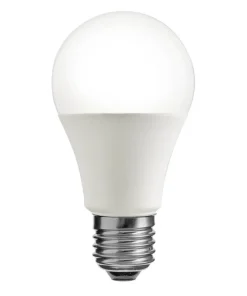 E27 UNI-LED Normal Sensor Opal 9W 3000K 800lm LED-Lampa