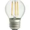E27 UNI-LEDISON Klot Klar 2200K 4W 350lm Dimbar