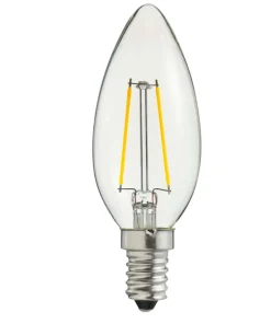 E14 UNI-LEDISON Kronljus Klar 2W