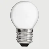 E27 UNI-WHITE Klot Opal 0,8W 2700K 45lm Dimbar