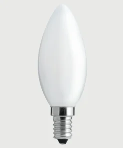 E14 UNI-WHITE Kronljus Opal 0,8W 2700K 45lm Dimbar