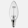 E14 UNI-WHITE Kronljus 0,8W 2700K 45lm Dimbar