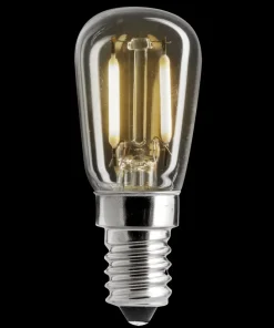 E14 UNI-WHITE Päron 1,5W 2700K 60lm Dimbar