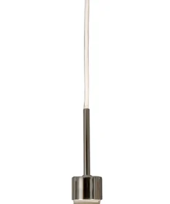 E27 Upphäng 165cm Krom/Vit