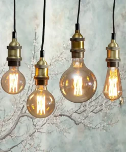 E27 Vintage Gold Glob80 3.7W 1800K 240lm LED-Lampa