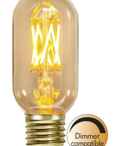 E27 Vintage Gold Tubural 3.7W 1800K 240lm LED-Lampa