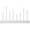 ECHO Träljusstake 14LED 77cm Vit