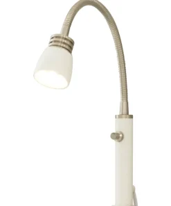 EKETORP Sänglampa Dimbar 40cm Vit/Stål