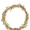 ELEGANT Hängande dekoration Batteri 44cm Guld