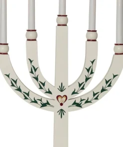 ELIAS TRADITION Ljusstake 5L 61cm Vit