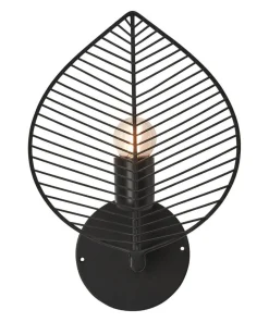 ELM Vägglampa 33cm Svart