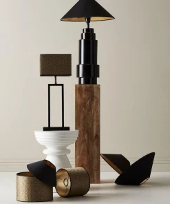 EMPIRE Lampfot E27 40cm Svart