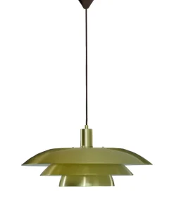 EPSILON Taklampa 45cm Matt Mässing