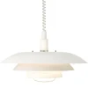 EPSILON Taklampa med hiss 45cm Vit