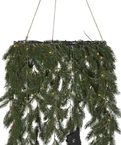 ERNA Krans 50cm 80LED Grön IP44