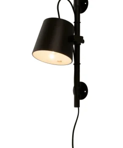 ESPRESSO Vägglampa 45cm Svart