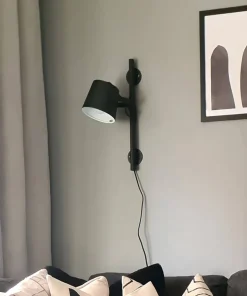 ESPRESSO Vägglampa 45cm Svart