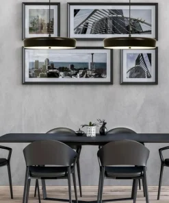 ETA Taklampa LED 45cm Svart