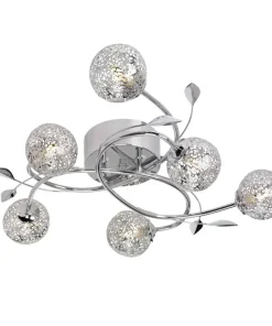ETSY Plafond 65cm Krom glitter