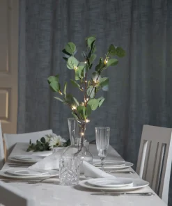 EUCALYPTUS Dekorationskvist 90cm Grön