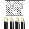 EXTRA SYSTEM LED Ljusnät 2m 100LED Varmvit/Svart IP44