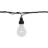 EXTRA SYSTEM LED Ljusslinga 500cm 10LED Svart IP44