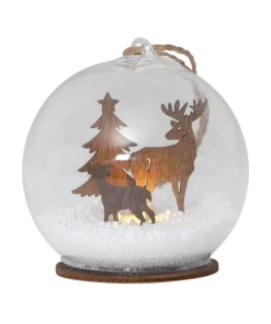 FAUNA Bordsdekoration Lazercut 9cm Natur