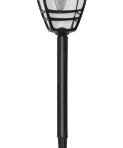 FELIX Solcells-pollare 45cm Svart IP44