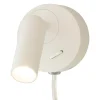 FENJA Vägglampa 7,5cm Vit