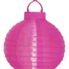 FESTIVAL Solcell Papperslykta 22cm Rosa