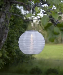 FESTIVAL Solcellsdekoration 25cm Vit