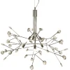 FIESTA Takpendel 59cm Krom/Klar