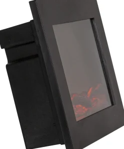 FIREPLACE Inomhusdekoration Batteri 50cm Svart