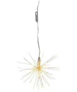 FIREWORK Hängande dekoration 16cm 80LED Silver
