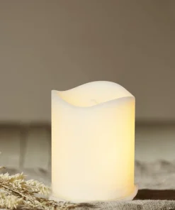 FLAME CANDLE LED Gravljus 7cm Vit IP44